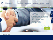 Tablet Screenshot of jbu-hamburg.de